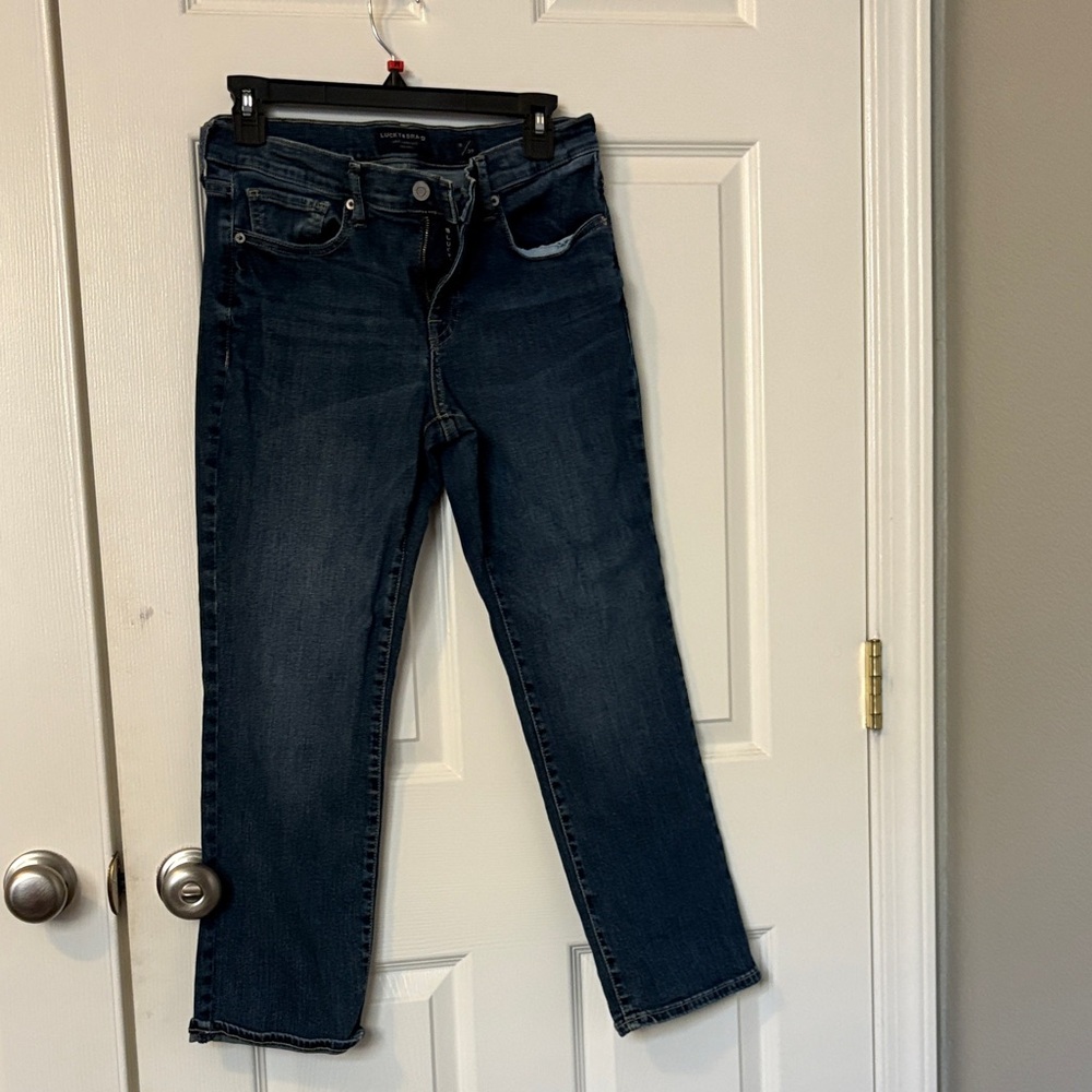 Lucky Brand Indigo Cropped Jeans